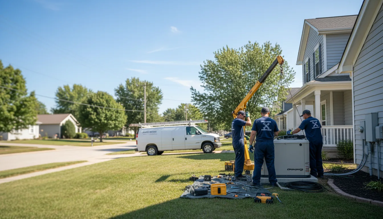 Generator Installation in Centerville, KS near me